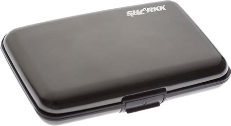 sharkk rfid protected aluminum wallet amazon|sharkk credit card holder.